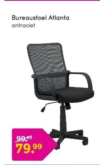Leen Bakker Bureaustoel atlanta aanbieding