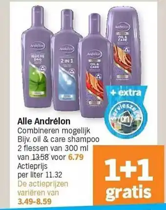 Albert Heijn Andrélon aanbieding