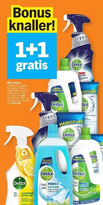 Albert Heijn Dettol aanbieding