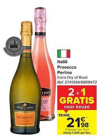 Carrefour Market Prosecco perlino aanbieding