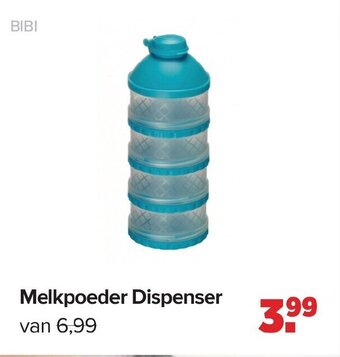 Melkpoeder Dispenser