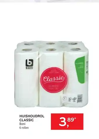 Alvo Boni Huishoudrol Classic 6 rollen aanbieding