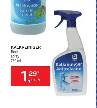 Alvo Boni Spray Kalkreiniger 750 ml aanbieding