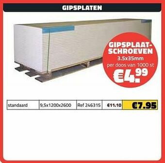Gipsplaten standaard