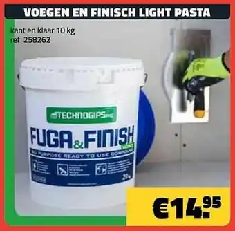 Voegen en finisch light pasta