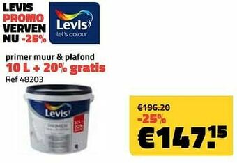 Bouwcenter Frans Vlaeminck Primer muur + plafond aanbieding