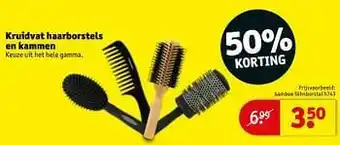 Kruidvat Bamboe föhnborstel h743 aanbieding