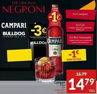 Intermarché Campari bitter aanbieding