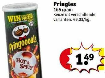 Kruidvat Pringles aanbieding