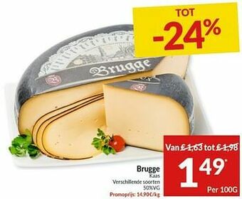 Intermarché Brugge kaas aanbieding