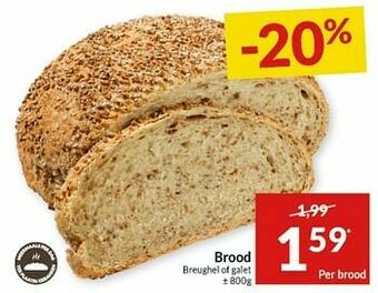 Intermarché Brood breughel of galet aanbieding