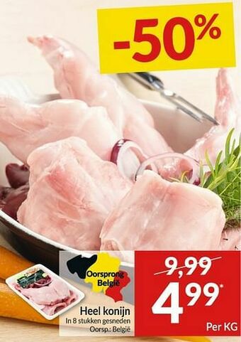 Intermarché Heel konijn aanbieding