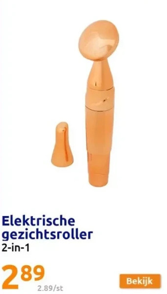 Action Elektrische gezichtsroller aanbieding