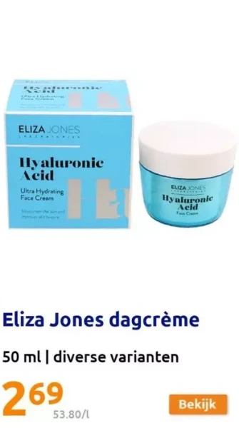 Action Eliza jones dagcrème aanbieding