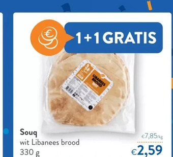 OKay Soug wit libanees brood 330 g aanbieding