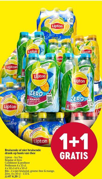 Delhaize Lipton - ice tea aanbieding