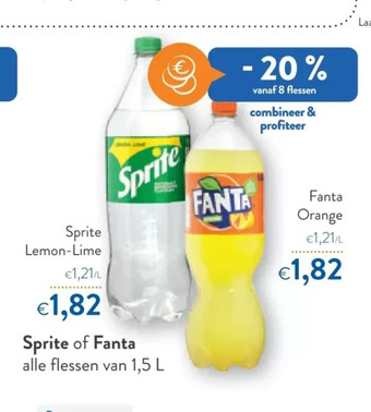 OKay Sprite lemon-lime aanbieding