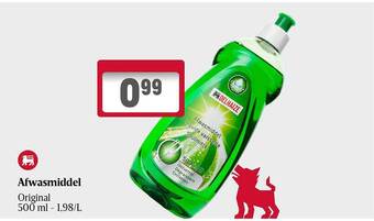 Delhaize Afwasmiddel aanbieding