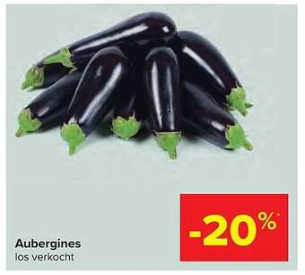 Carrefour Market Aubergines aanbieding