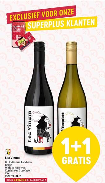 Delhaize Leo vinum aanbieding