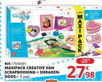 Maxipack Creative Van Scrapbooking + Sieradendoos