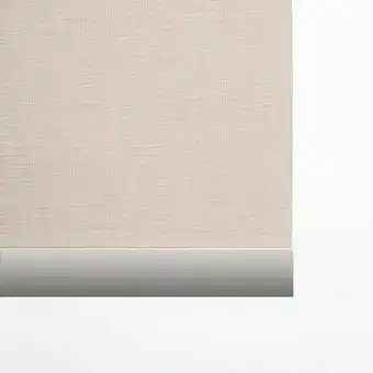 Decoratieve onderlat rolgordijn - aluminium - 150 cm - Leen Bakker