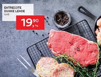 Entrecote dunne lende rund