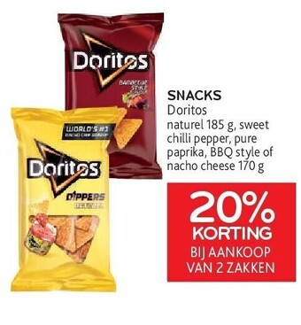 Snacks doritos