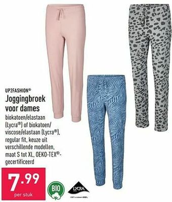 ALDI Joggingbroek voor dames aanbieding