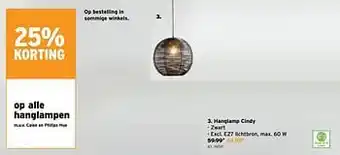 GAMMA Hanglamp cindy aanbieding
