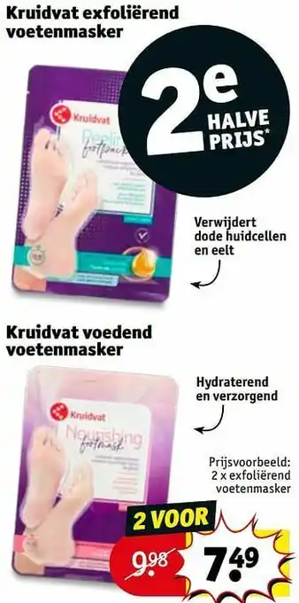 Exfoliërend voetenmasker