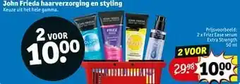 Kruidvat Frizz ease serum extra strength aanbieding