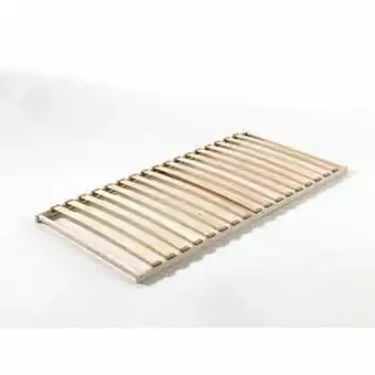 Leen Bakker Vipack lattenbodem Kader 17 latten - bruin - 200x90x12 cm - Leen Bakker aanbieding