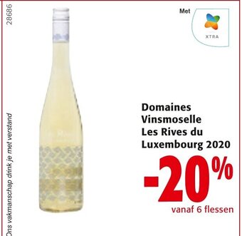 Colruyt Domaines Vinsmoselle les rives du luxembourg 2020 aanbieding