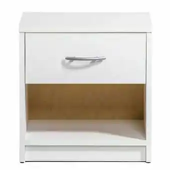 Leen Bakker Nachtkastje Pepe - wit - 41x39x28 cm - Leen Bakker aanbieding