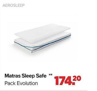 Baby-Dump Matras sleep safe aanbieding
