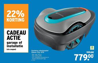 Gardena robotmaaier sileno city 470