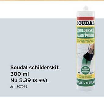 GAMMA Soudal schilderskit 300ml aanbieding