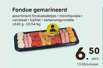 Bon Ap Fondue gemarineerd aanbieding