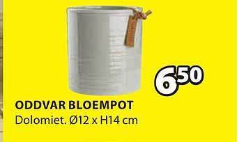 Jysk Oddvar bloempot aanbieding