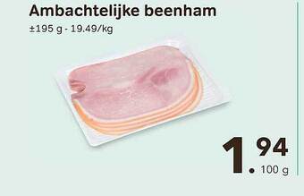 Bon Ap Ambachtelijke beenham aanbieding