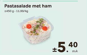 Bon Ap Pastasalade met ham aanbieding