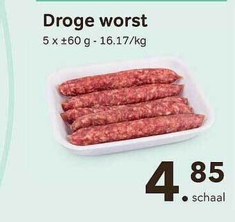 Droge worst