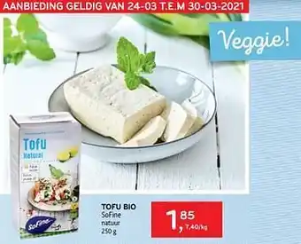 Tofu bio sofine 250 g