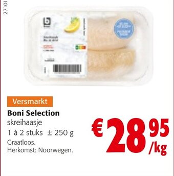 Colruyt Boni selection skreihaasje aanbieding