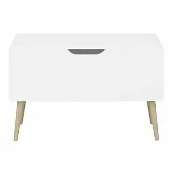 Kist Gaia - wit - 50,1x80x35 cm - Leen Bakker