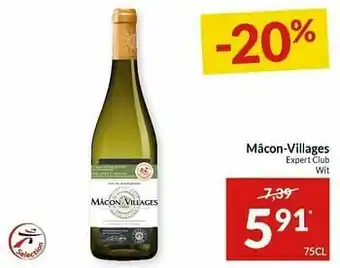 Intermarché Mâcon-viliages expert club wit aanbieding