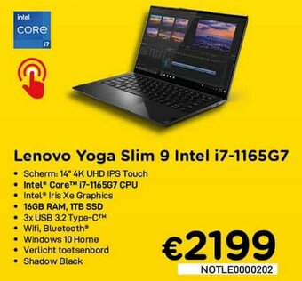 Lenovo Yoga Slim 9 Intel i7-1165G7