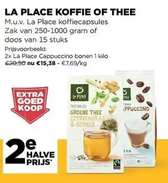 La place cappuccino bonen 250-1000 gram
