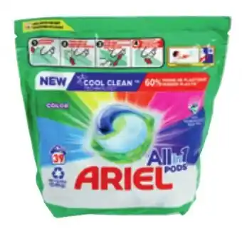 Colruyt Ariel all-in-1 pods color 39 dosissen aanbieding